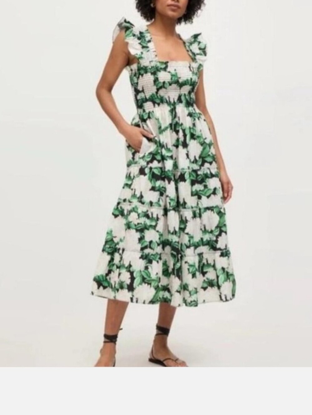 Hill House Home Ellie Nap Dress in Night Bloom Floral XS